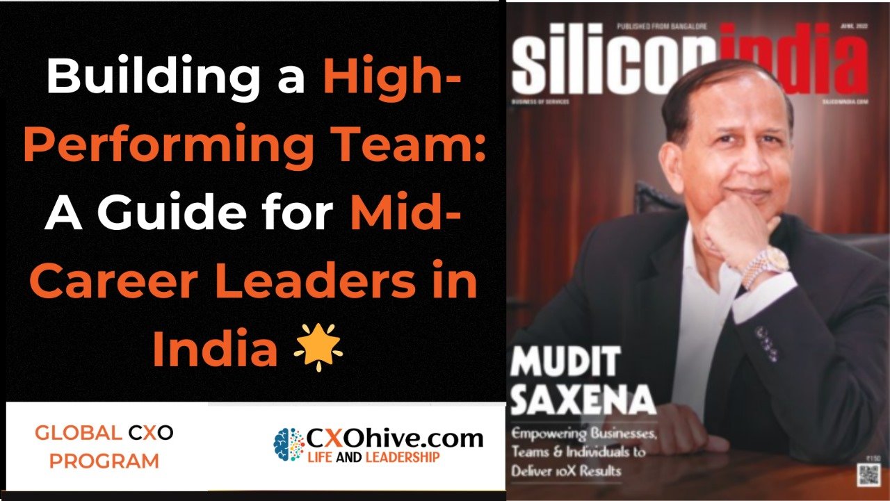 Building a High-Performing Team: A Guide for Mid-Career Leaders in India